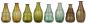 Preview: IB Laursen Vasen Set 2tlg. verschiedene Designs 4 Farben UNIKA