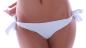 Mobile Preview: Bikini Hose seitlich zum Binden Weiß
