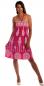 Mobile Preview: Sommerkleid Strandkleid Neckholder Pink