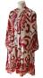 Mobile Preview: Tunika Kleid Ornamentic Print Rot