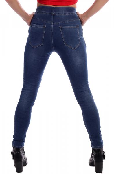 Jeans Stretchbund mit Tunnelzugschnürung Cropp Style und dekorativen Knöpfen