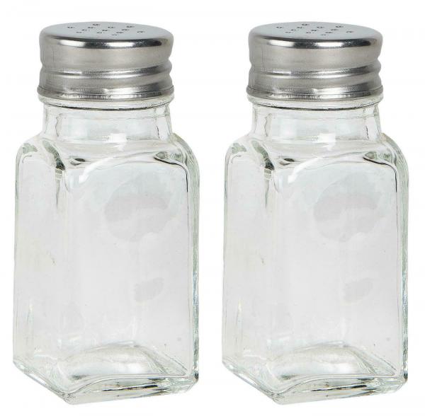 IB Laursen Salz- Pfeffer- Gewürze- Streuer aus Glas 2er Set