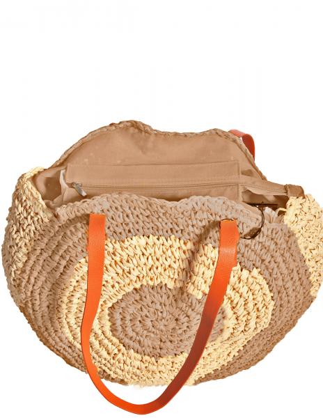 Strandtasche für den nächsten Urlaub Braun Natur