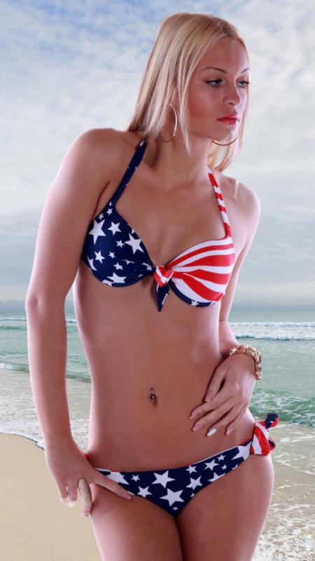 Neckholder-Bandeau-Bikini - American-Style