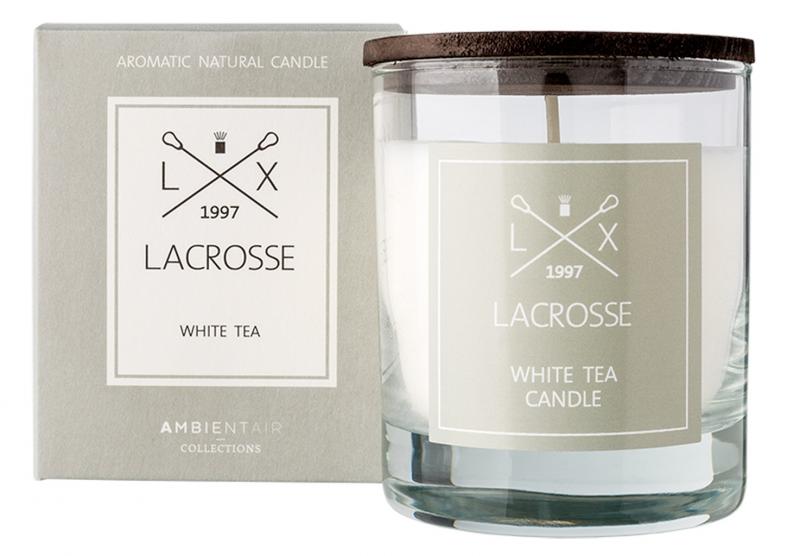 Duftkerze im Glas  Ambientair LACROSSE White Tea 200g