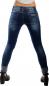 Preview: Damen Jeans 5 -Pocket - Style mit Nieten und vielen schönen Details Jeansblau