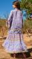 Preview: Maxi Sommerkleid Bohéme Sile Hellblau