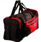 Preview: Sporttasche, Fitnesstasche, Gymbag, Reise-, Freizeittasche Unisex Rot Schwarz Medium