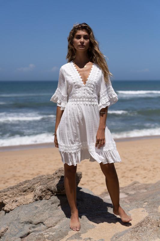 Sommerkleid im romantischen Bohéme Stil