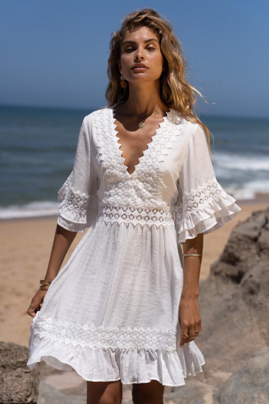 Sommerkleid im romantischen Bohéme Stil